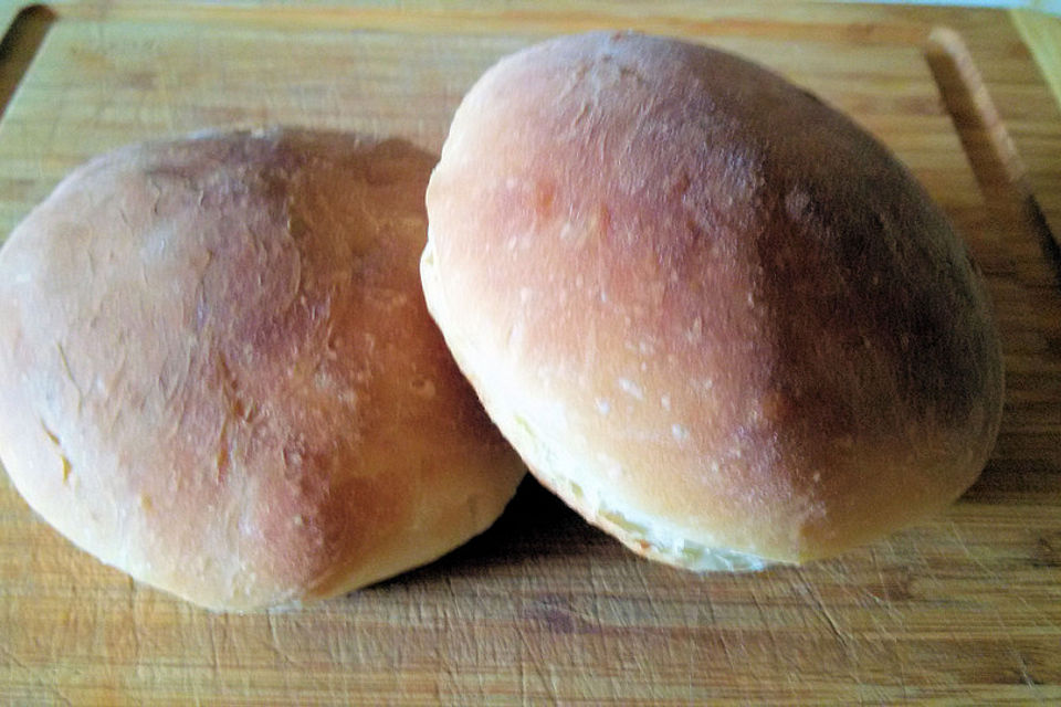 Authentische amerikanische Hamburger Buns