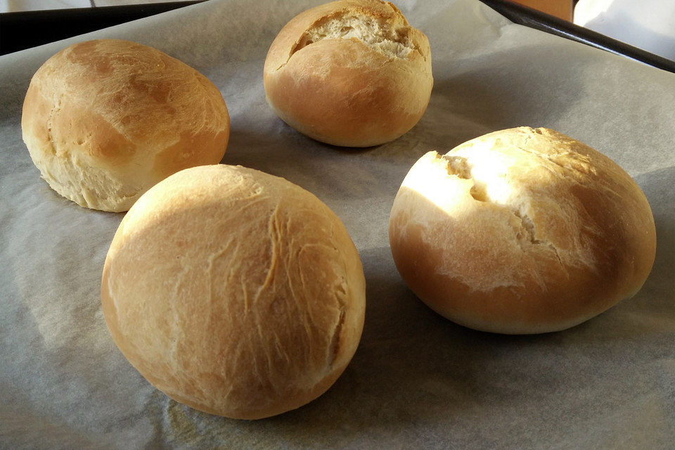 Authentische amerikanische Hamburger Buns