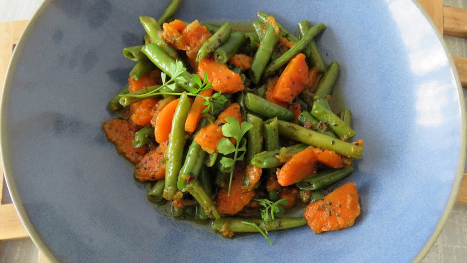 Bohnen-Karotten-Gemüse von riga53