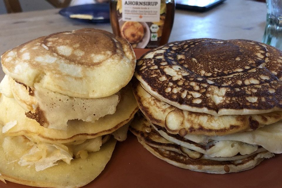 Amerikanische Buttermilch Pancakes