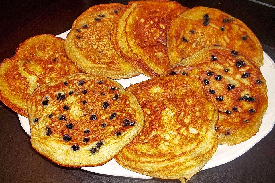 Amerikanische Buttermilch Pancakes