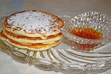 Amerikanische Buttermilch Pancakes