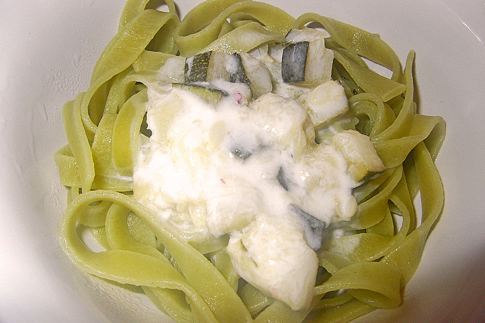 Zucchinisauce für Pasta oder als Beilage
