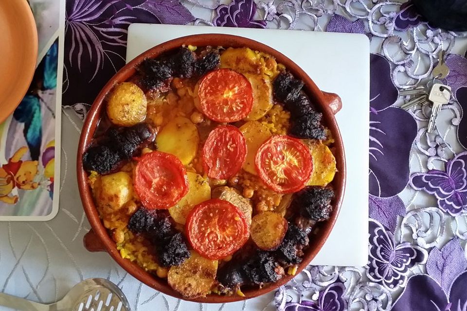 Arroz al horno