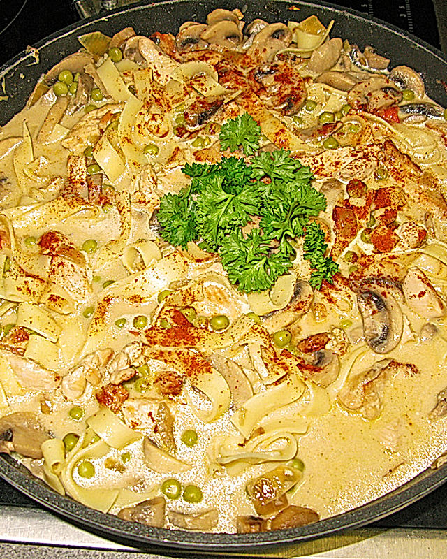 Currygeschnetzeltes mit Huhn à la Ibo