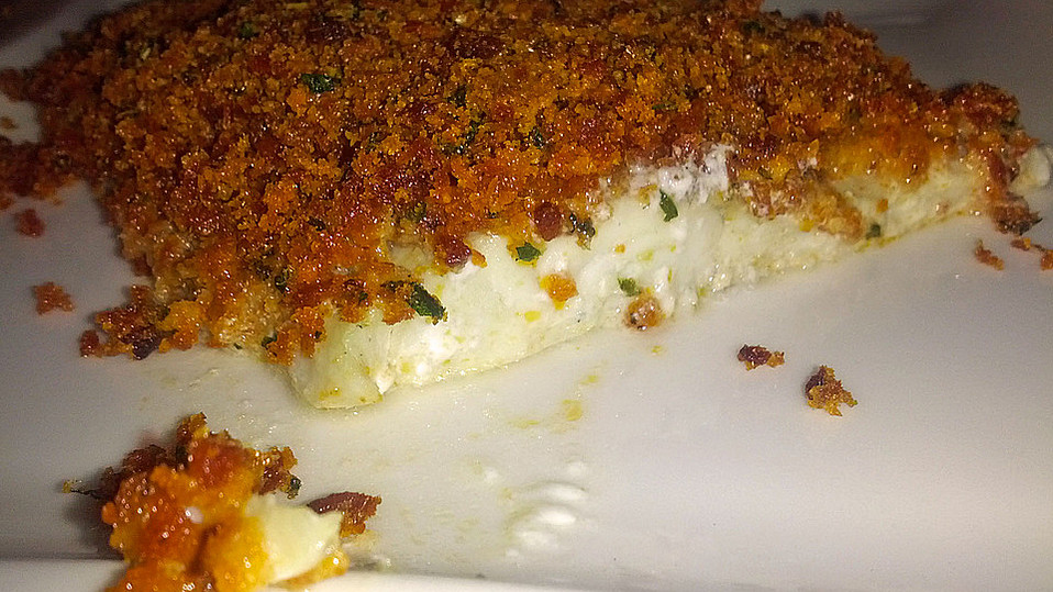 Zander mit Chorizo-Kräuterkruste von Finntina
