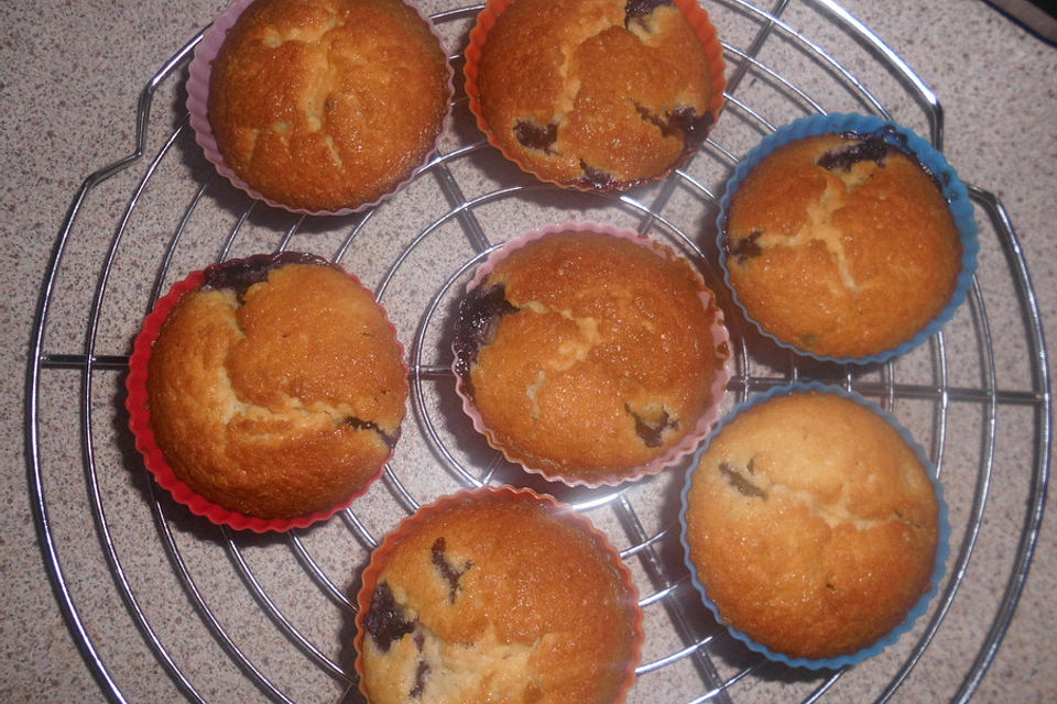 Saftige Blaubeer-Muffins