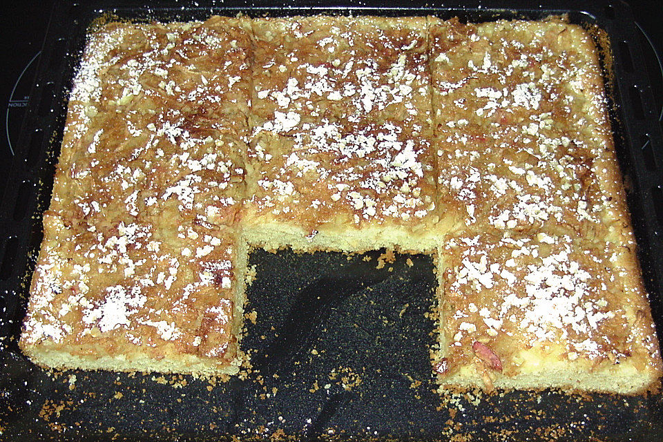 Apfelkuchen mit Mandeln