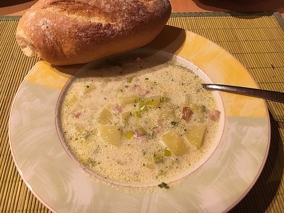 Porree-Kartoffel-Suppe von mausibaby16 | Chefkoch