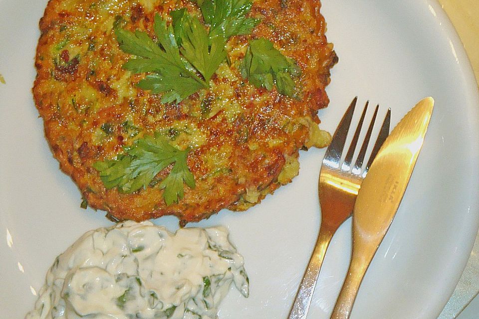 Zucchini - Pfannkuchen