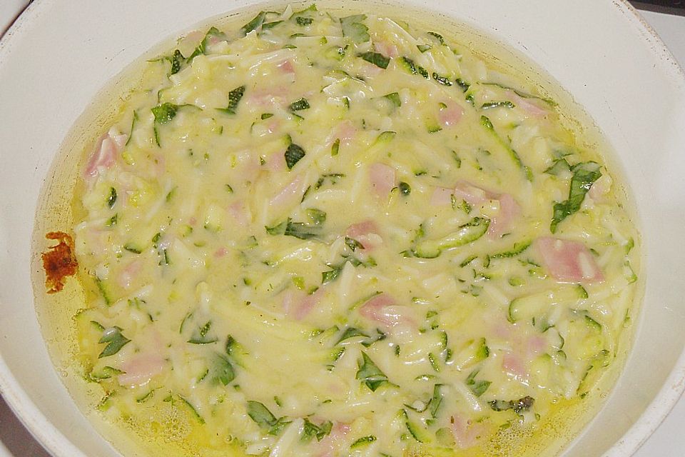 Zucchini - Pfannkuchen