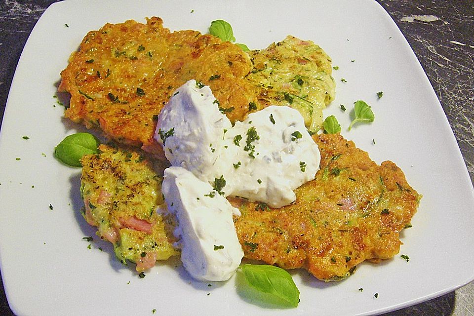Zucchini - Pfannkuchen