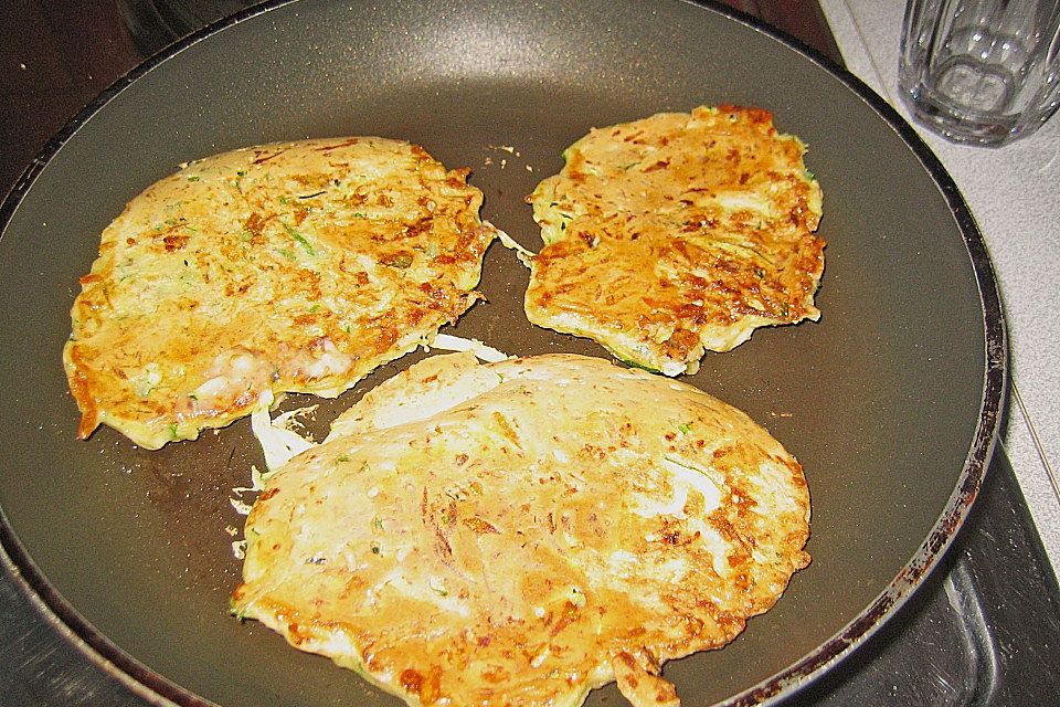 Zucchini - Pfannkuchen
