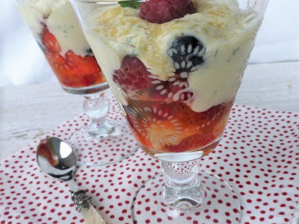 Mojito-Joghurt auf Obstsalat von Hobbyköchin_RJ | Chefkoch