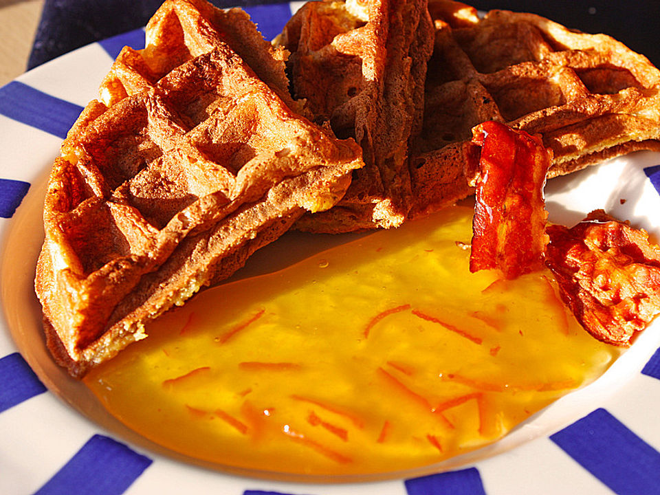 Orangen-Joghurt-Waffeln von friaufeck| Chefkoch