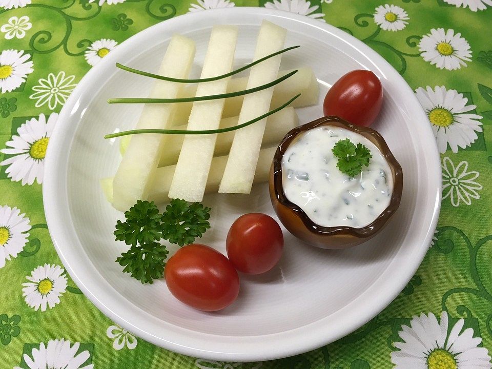 Joghurtdip mit Gemüsesticks von -Prinzessin17-| Chefkoch