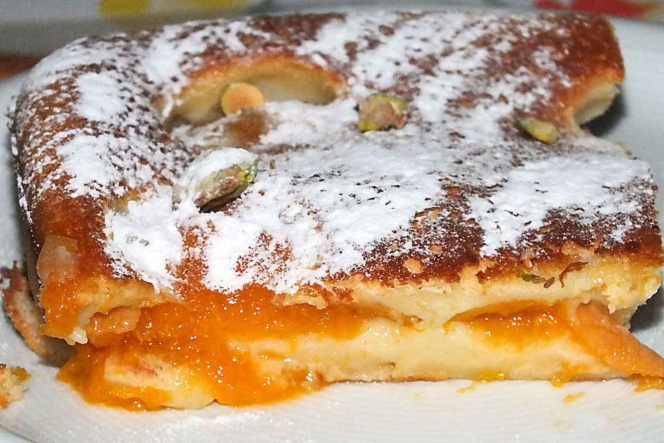 Aprikosen-Clafoutis