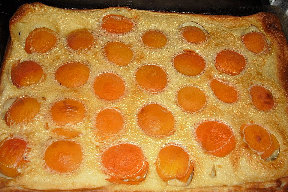 Aprikosen-Clafoutis