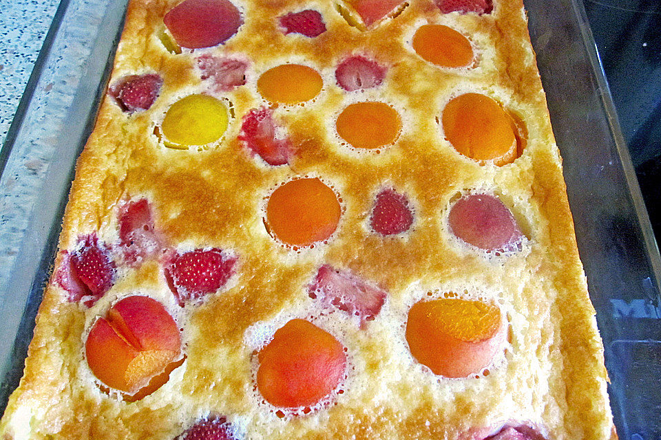 Aprikosen-Clafoutis