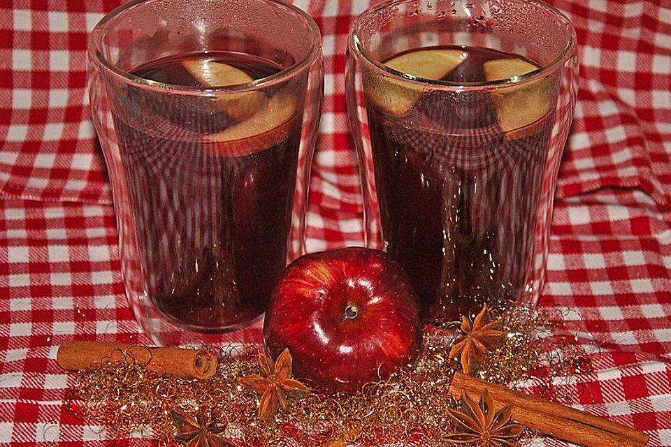 Apfel-Glühwein