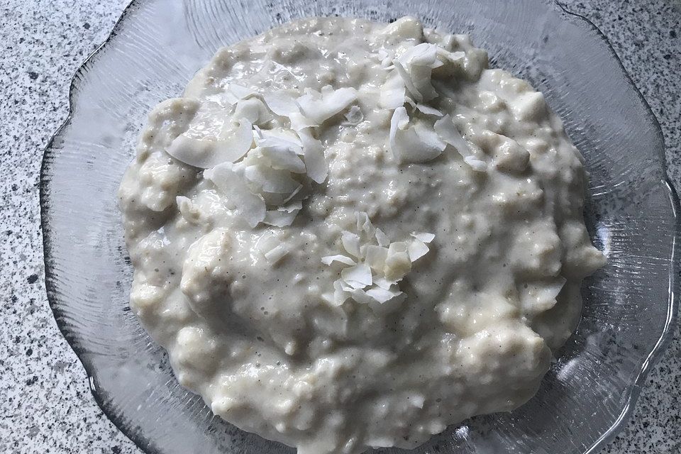 Bananen-Kokos-Porridge