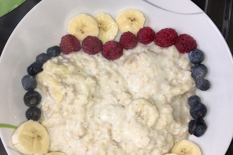 Bananen-Kokos-Porridge