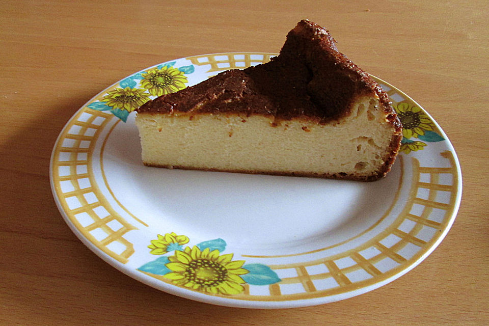 Käsekuchen für die Springform