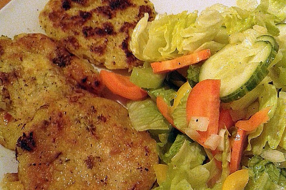 Kartoffel-Polenta-Taler Kartoffel-Polenta-Taler