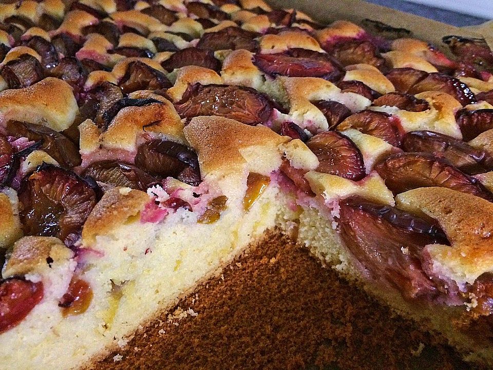 Zwetschgenkuchen Vom Blech Von Roemmelchen Chefkoch