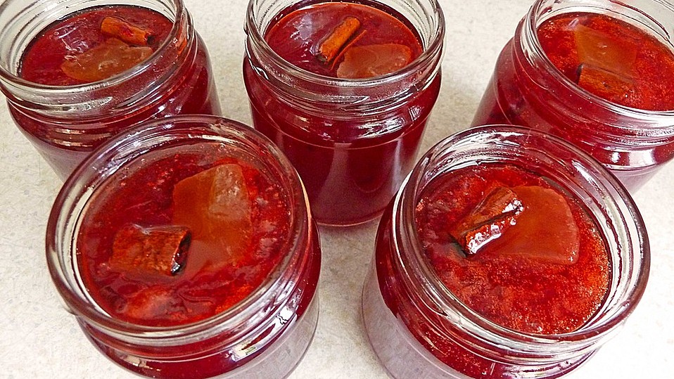 Ringlottenmarmelade mit Ingwer und Zimt von ridi1950