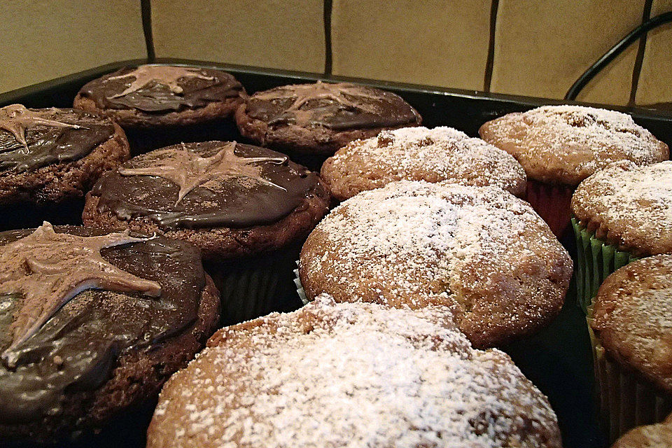 Eierlikör-Stracciatella-Muffins