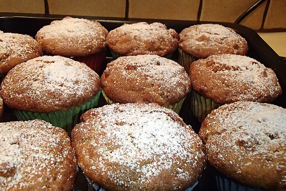 Eierlikör-Stracciatella-Muffins