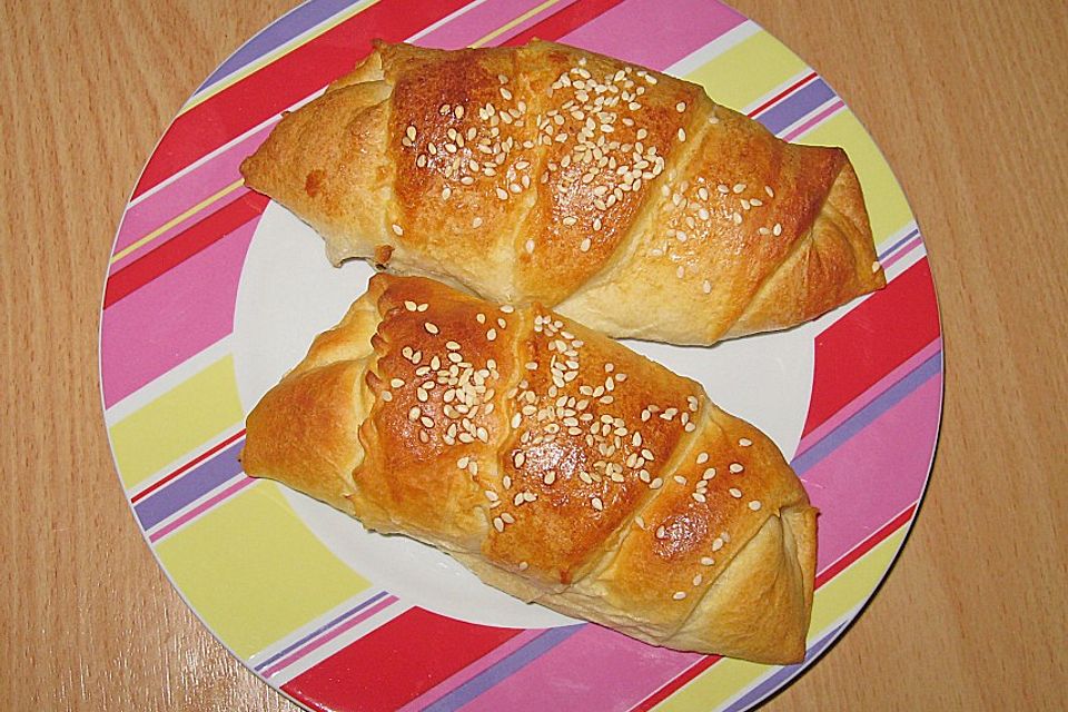 Pikante Käsehörnchen Pikante Käsehörnchen