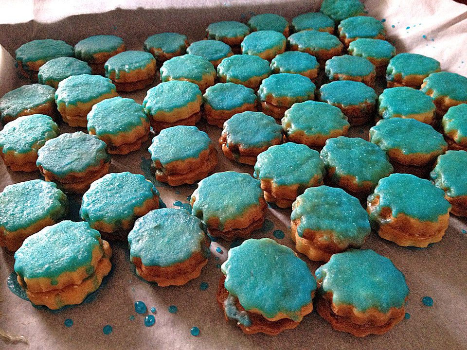 Blaue Orangen/Marillenplätzchen von Soulskier | Chefkoch