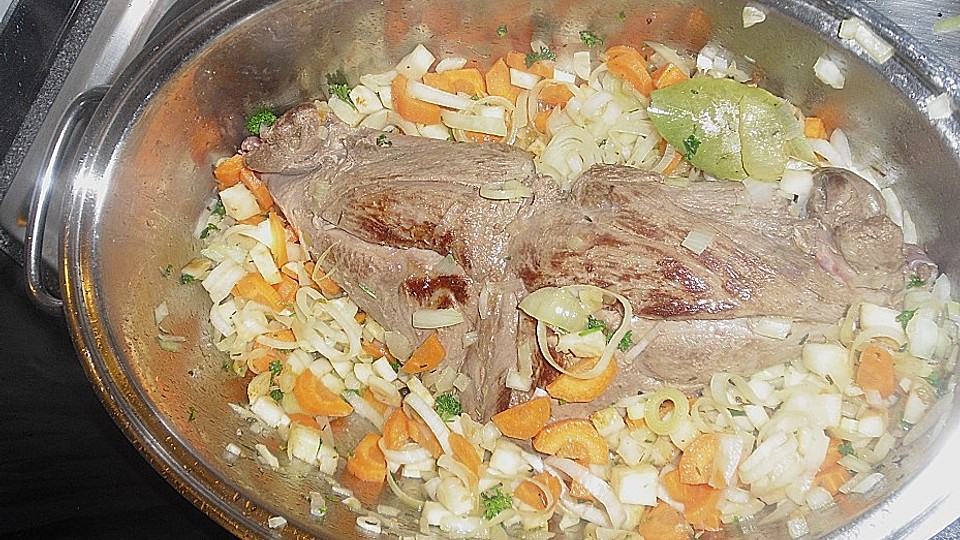 Hasenkeule In Rotwein Geschmort Von Sivi Chefkoch 