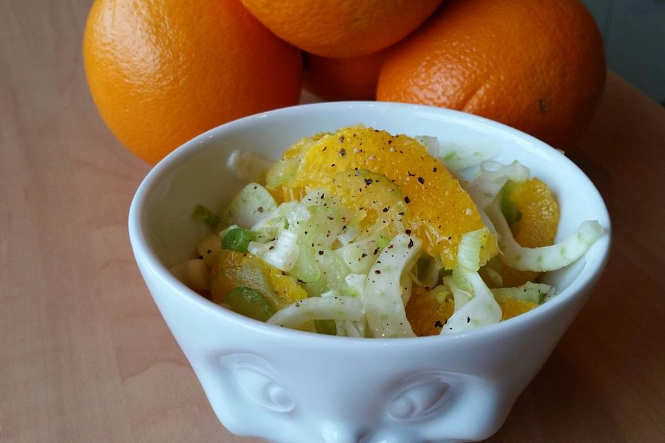 Fenchel-Orangen Salat