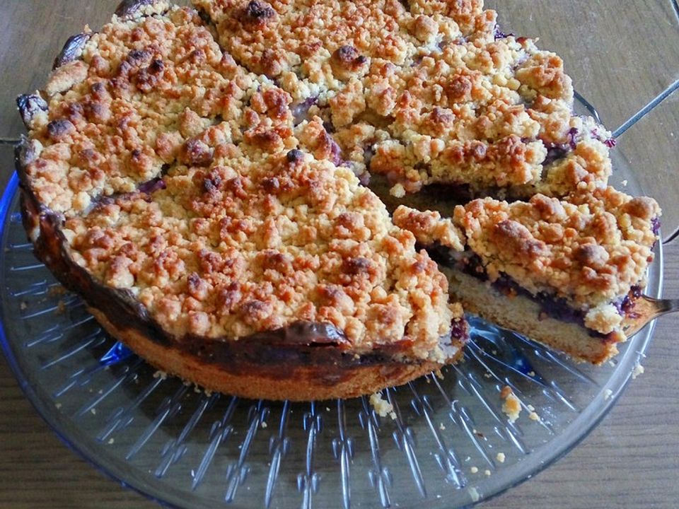 Heidelbeer-Pudding-Kuchen von tanjakilian | Chefkoch