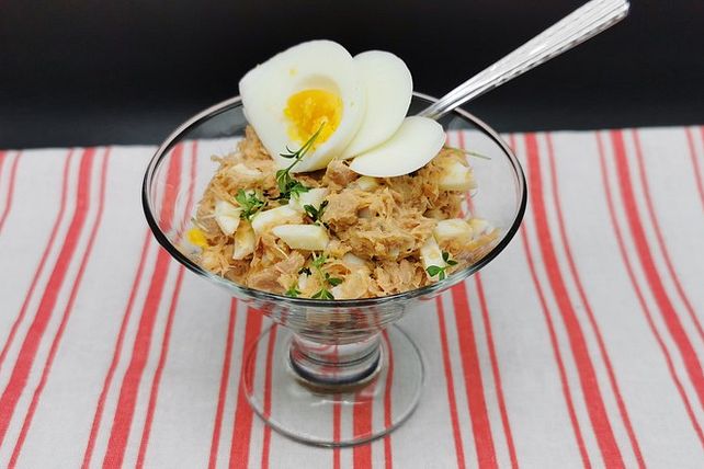 Thunfisch-Ei-Aufstrich mit Miracle Whip von JulKra| Chefkoch