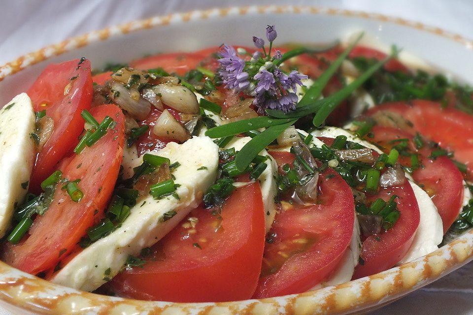 Tomaten-Mozzarella Salat