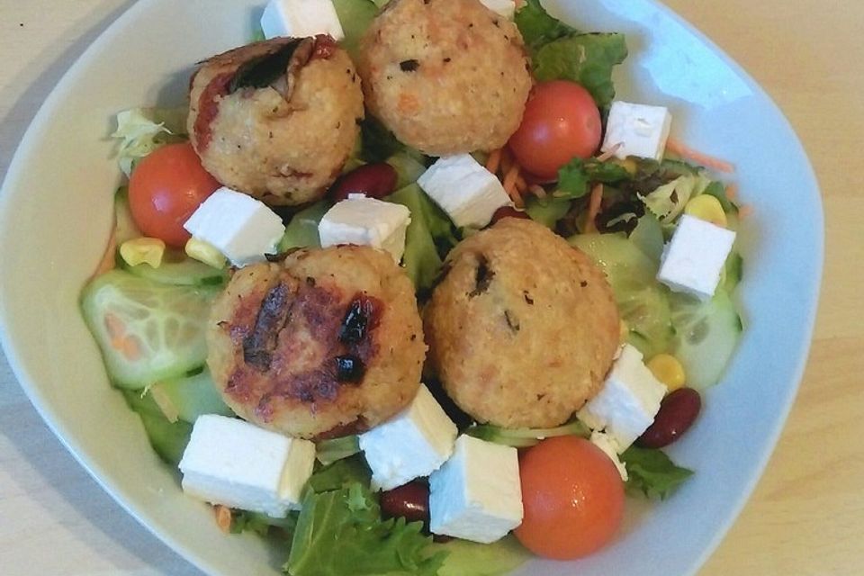 Couscous-Bratlinge mit Käse Couscous-Bratlinge mit Käse