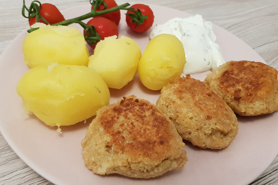 Couscous-Bratlinge mit Käse Couscous-Bratlinge mit Käse