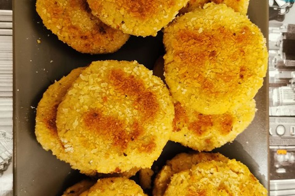 Couscous-Bratlinge mit Käse Couscous-Bratlinge mit Käse