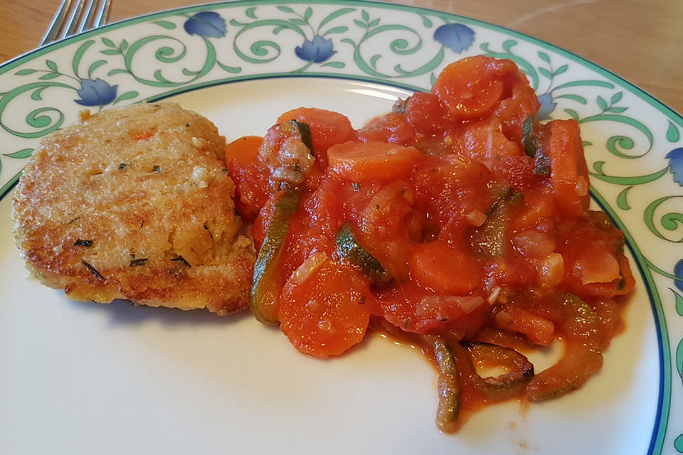 Couscous-Bratlinge mit Käse Couscous-Bratlinge mit Käse