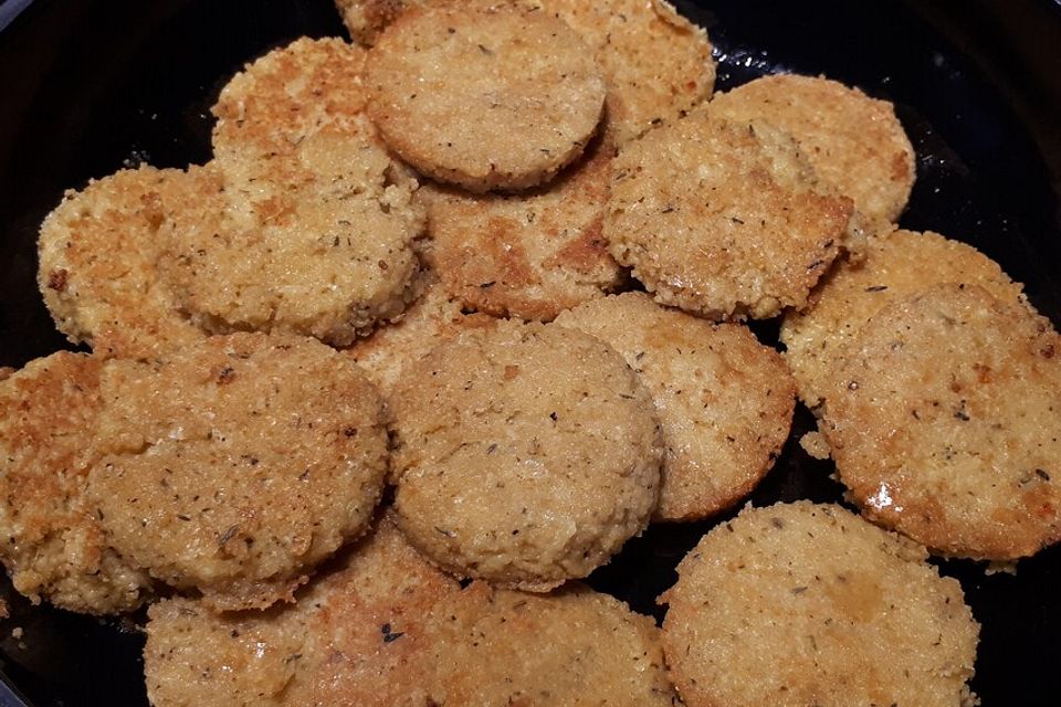 Couscous-Bratlinge mit Käse Couscous-Bratlinge mit Käse