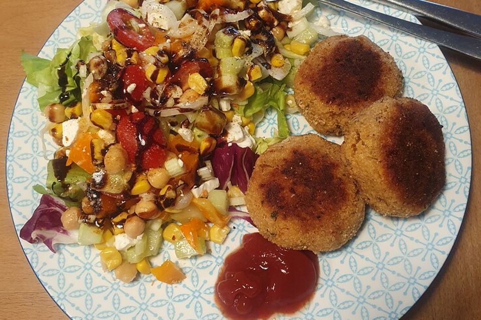 Couscous-Bratlinge mit Käse Couscous-Bratlinge mit Käse