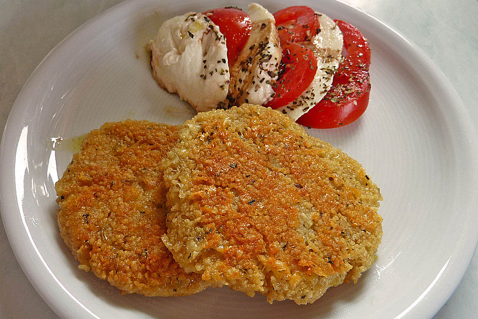 Couscous-Bratlinge mit Käse Couscous-Bratlinge mit Käse