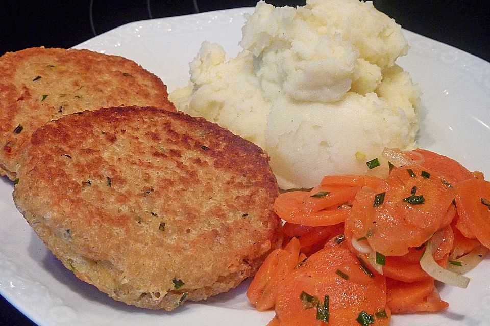 Couscous-Bratlinge mit Käse Couscous-Bratlinge mit Käse