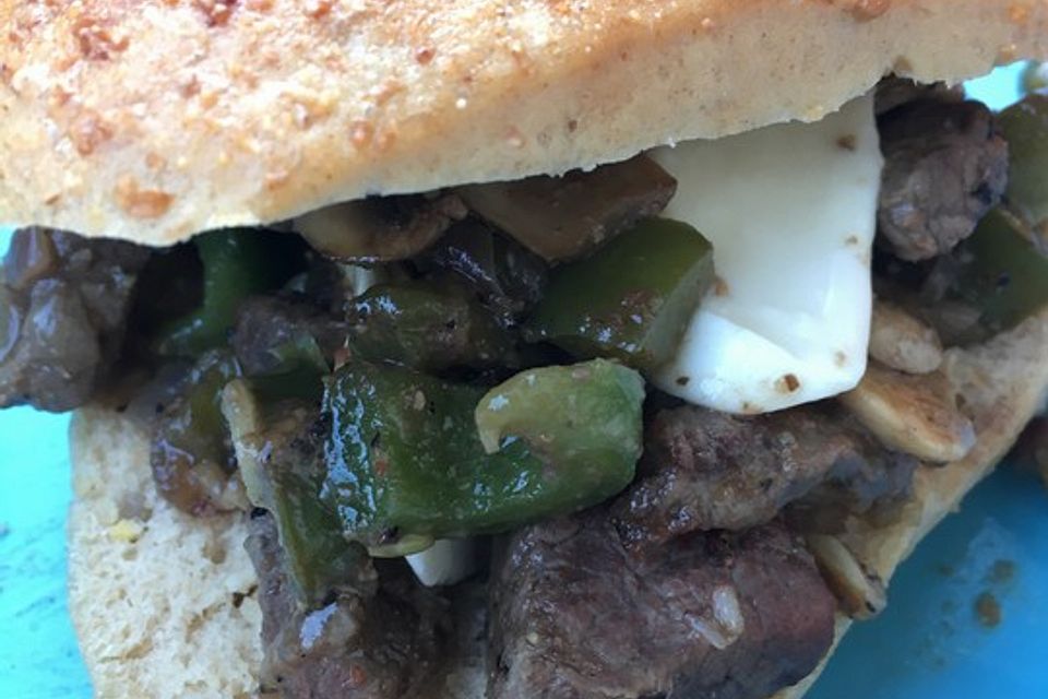 Philly Cheese Steak Sandwich