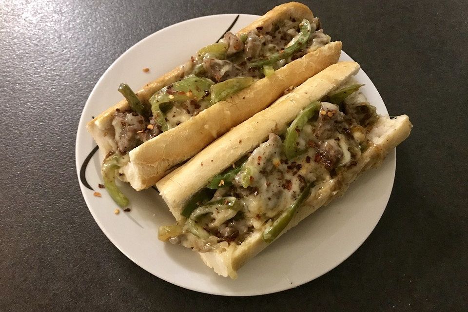 Philly Cheese Steak Sandwich