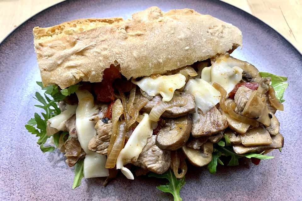 Philly Cheese Steak Sandwich